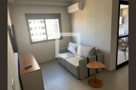 Sala/cozinha de apartamento para alugar com 2 quartos, 68m² em Jardim Sul, Uberlândia