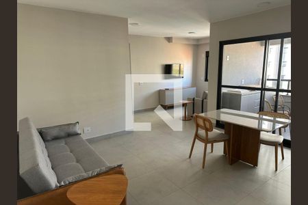 Sala/cozinha de apartamento para alugar com 2 quartos, 68m² em Jardim Sul, Uberlândia
