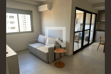 Sala de apartamento para alugar com 2 quartos, 68m² em Jardim Sul, Uberlândia