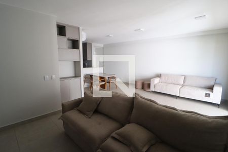 Sala de apartamento para alugar com 3 quartos, 108m² em Jardim Karaíba, Uberlândia