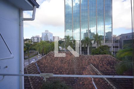 Vista da Sala de apartamento para alugar com 3 quartos, 92m² em São João, Porto Alegre