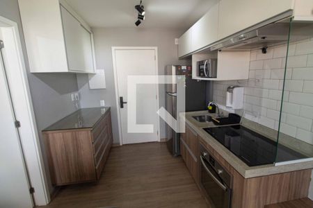 Sala e cozinha de apartamento para alugar com 1 quarto, 34m² em Ipiranga, São Paulo