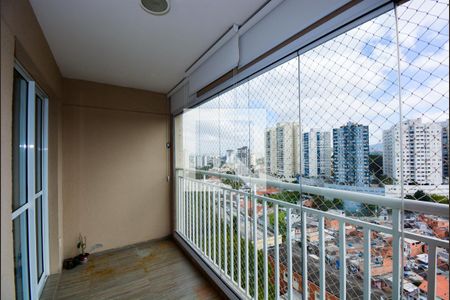 Varanda da Sala de apartamento à venda com 2 quartos, 77m² em Vila Rosalia, Guarulhos