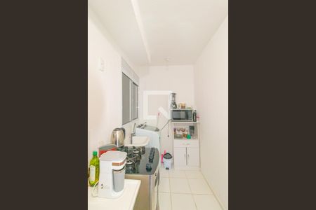 Cozinha e Área de Serviço de apartamento à venda com 2 quartos, 39m² em Rio Branco, Canoas