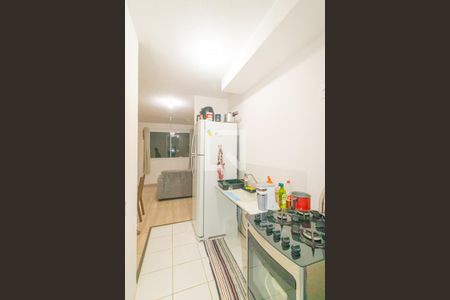 Cozinha e Área de Serviço de apartamento à venda com 2 quartos, 39m² em Rio Branco, Canoas