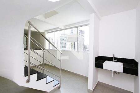 Sala de apartamento à venda com 2 quartos, 77m² em Barro Preto, Belo Horizonte
