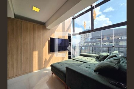 Sala de apartamento para alugar com 1 quarto, 101m² em Vila Olímpia, São Paulo