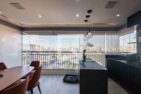 Varanda da Sala de apartamento para alugar com 2 quartos, 87m² em Quarta Parada, São Paulo