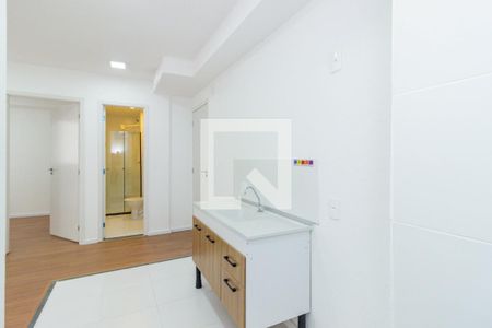 Cozinha de apartamento para alugar com 2 quartos, 32m² em Brasilândia, São Paulo