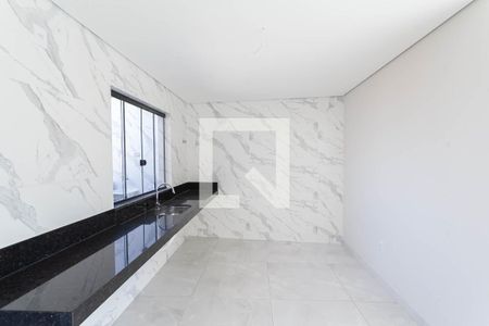 Sala/Cozinha de casa de condomínio à venda com 2 quartos, 155m² em Nacional, Contagem