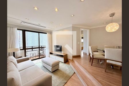 Sala de apartamento para alugar com 2 quartos, 74m² em Itaim Bibi, São Paulo