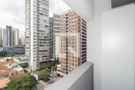Varanda de apartamento para alugar com 1 quarto, 25m² em Vila Nova Conceição, São Paulo