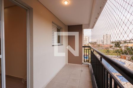 Varanda da Sala de apartamento para alugar com 3 quartos, 82m² em Bel Recanto, Taubaté