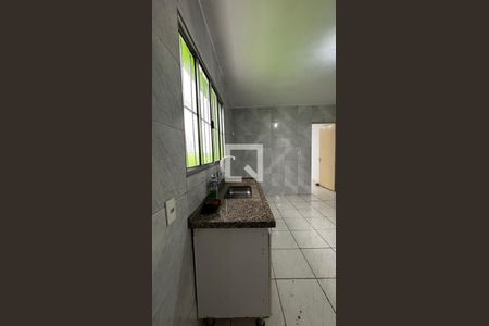 Cozinha de casa para alugar com 1 quarto, 40m² em Vila Metalúrgica, Santo André