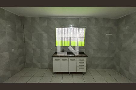 Cozinha de casa para alugar com 1 quarto, 40m² em Vila Metalúrgica, Santo André
