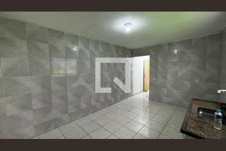 Cozinha de casa para alugar com 1 quarto, 40m² em Vila Metalúrgica, Santo André