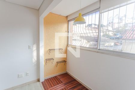Varanda da Sala de apartamento para alugar com 3 quartos, 75m² em Santa Tereza, Belo Horizonte