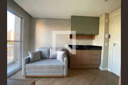 Sala/Cozinha de apartamento para alugar com 1 quarto, 24m² em Vila Lageado, São Paulo