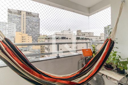 Varanda de apartamento para alugar com 1 quarto, 38m² em Centro Histórico de São Paulo, São Paulo