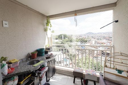 Sala de apartamento à venda com 2 quartos, 45m² em Aliança, Osasco