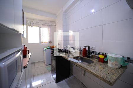 Cozinha e Área de Serviço de apartamento à venda com 1 quarto, 40m² em Jardim Jaú (zona Leste), São Paulo