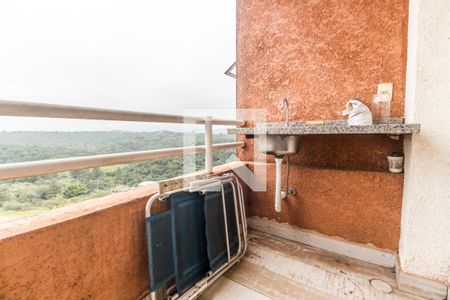 Varanda de apartamento para alugar com 2 quartos, 60m² em Jardim Maria Helena, Barueri