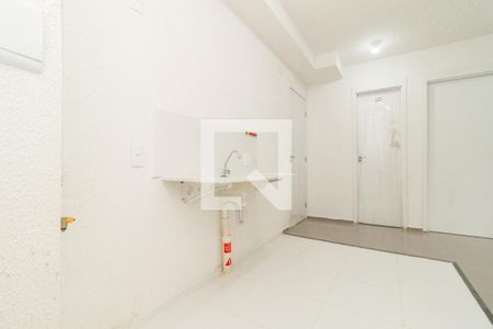 Cozinha e Área de Serviço de apartamento à venda com 2 quartos, 32m² em Parque Novo Mundo, São Paulo