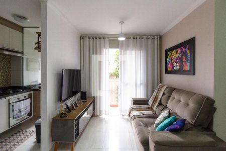 Sala de apartamento à venda com 2 quartos, 48m² em Jardim Rossi, Guarulhos