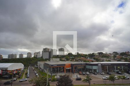 Sala_Vista  de apartamento à venda com 3 quartos, 89m² em Chácara das Pedras, Porto Alegre
