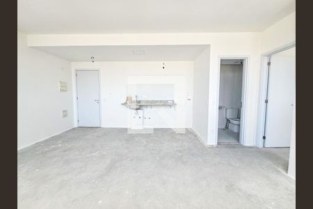 Sala/Cozinha de apartamento à venda com 1 quarto, 48m² em Vila Sao Francisco (zona Sul), São Paulo