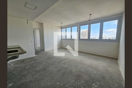 Sala/Cozinha de apartamento à venda com 1 quarto, 48m² em Vila Sao Francisco (zona Sul), São Paulo