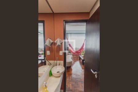 Lavabo da Sala de apartamento à venda com 4 quartos, 160m² em Lourdes , Belo Horizonte