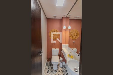 Lavabo da Sala de apartamento à venda com 4 quartos, 160m² em Lourdes , Belo Horizonte