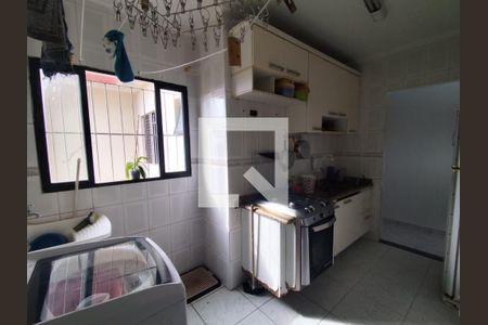 Cozinha de apartamento à venda com 2 quartos, 64m² em Parque Marajoara, Santo André