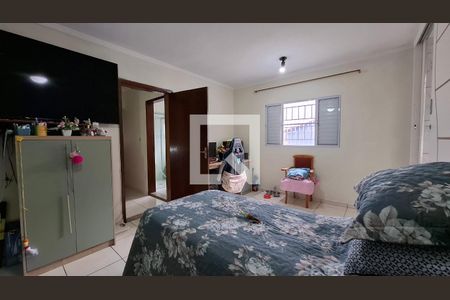 Quarto 1 suíte  de casa à venda com 3 quartos, 180m² em Vila Linda, Santo André
