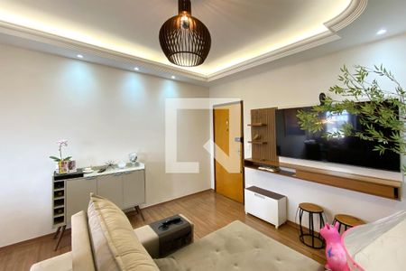Sala de apartamento à venda com 3 quartos, 65m² em Ana Lúcia, Belo Horizonte