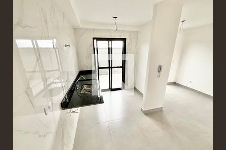 Sala/Cozinha de apartamento à venda com 2 quartos, 48m² em Vila Paiva, São Paulo