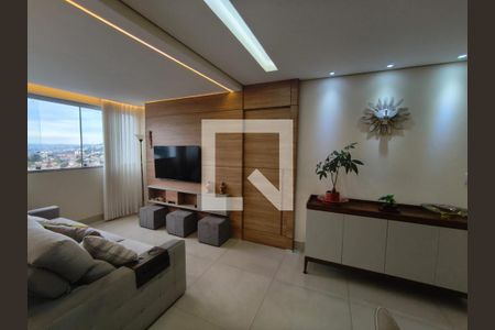 Sala de apartamento à venda com 4 quartos, 264m² em Fernão Dias, Belo Horizonte