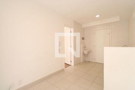 Sala/Cozinha/Área de serviço de apartamento para alugar com 1 quarto, 28m² em Bom Retiro, São Paulo
