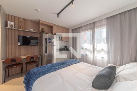 Quarto de kitnet/studio para alugar com 1 quarto, 23m² em Santo Amaro, São Paulo