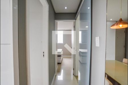 Corredor de apartamento para alugar com 2 quartos, 48m² em Parque Jaçatuba, Santo André