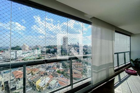 Varanda da Sala de apartamento para alugar com 2 quartos, 92m² em Vila Ipojuca, São Paulo