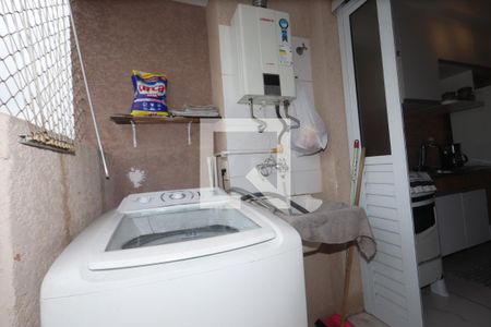 Varanda - Lavanderia de apartamento à venda com 2 quartos, 42m² em Sítio da Figueira, São Paulo