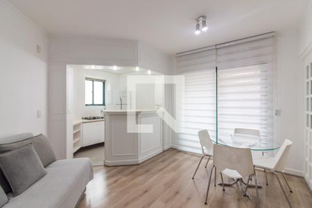Sala de apartamento para alugar com 1 quarto, 40m² em Itaim Bibi, São Paulo