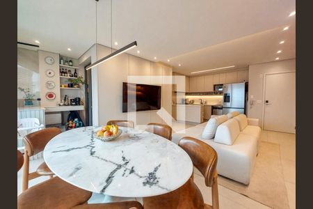 Sala de apartamento para alugar com 3 quartos, 95m² em Jardim das Acacias, São Paulo