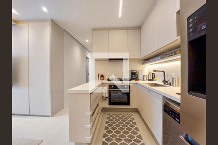 Sala/Cozinha de apartamento para alugar com 3 quartos, 95m² em Jardim das Acacias, São Paulo