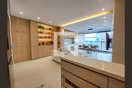 Sala de apartamento para alugar com 3 quartos, 95m² em Jardim das Acacias, São Paulo