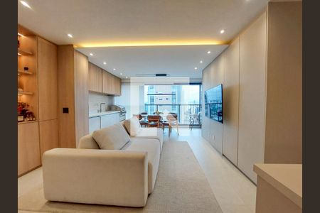 Sala de apartamento para alugar com 3 quartos, 95m² em Jardim das Acacias, São Paulo