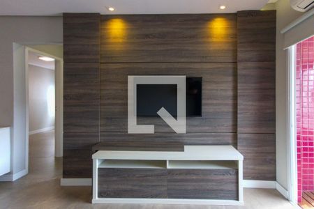 Sala de apartamento para alugar com 2 quartos, 70m² em Canto do Forte, Praia Grande