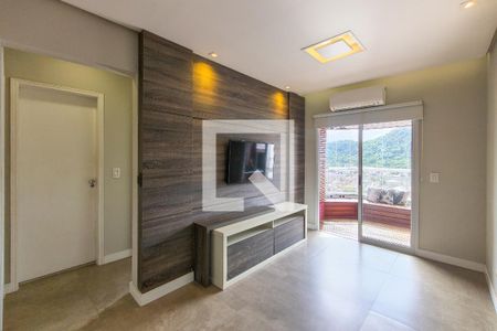 Sala de apartamento para alugar com 2 quartos, 70m² em Canto do Forte, Praia Grande